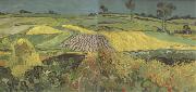Vincent Van Gogh Wheat Fields near Auvers (nn04) oil painting reproduction